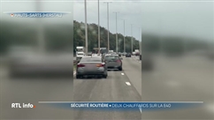Deux Audi ont eu un comportement très dangereux sur la E40 près de Liège