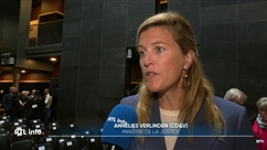 Justice: réaction d'Annelies Verlinden sur les jeunes délinquants