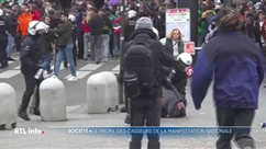 Manifestation nationale: retour sur le profil des casseurs