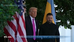Guerre en Ukraine: Donald Trump a reçu Volodymyr Zelensky