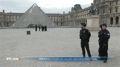 Le musée du Louvre a été la cible d'un braquage ce dimanche