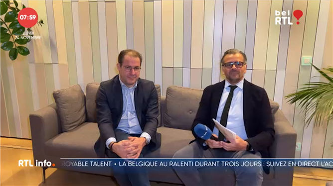 L’invité de 7h50 - David Clarinval, ministre de l'Emploi et Vice premier ministre